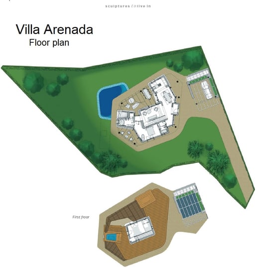 Arenada floor plan